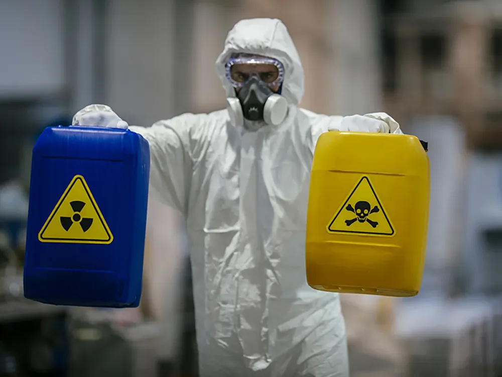 biohazard cleanup professionals at work in Columbia